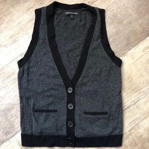 Express button down sweater vest